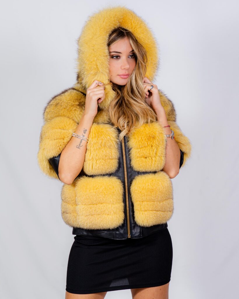 (image for) GIACCA VOLPE GIALLO MOD. FIONA