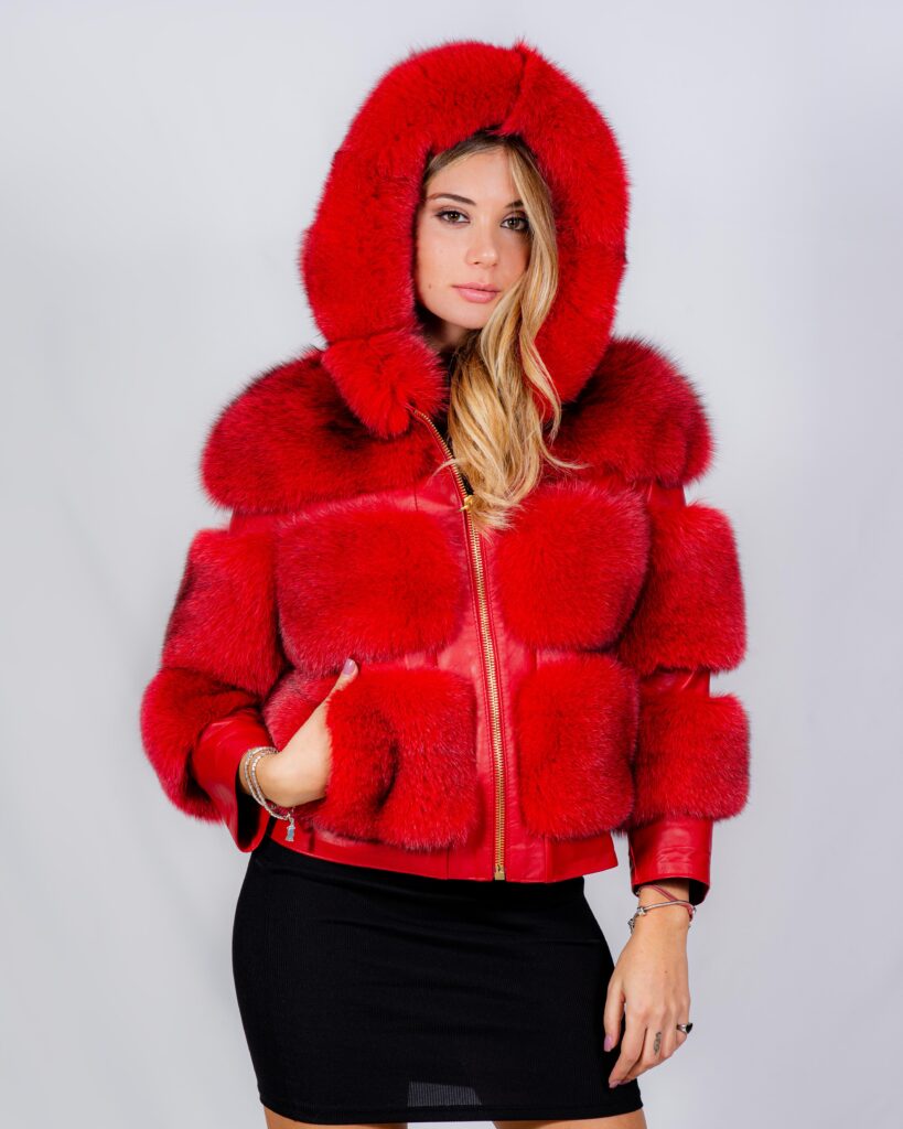 (image for) GIACCA VOLPE ROSSO MOD. FIONA
