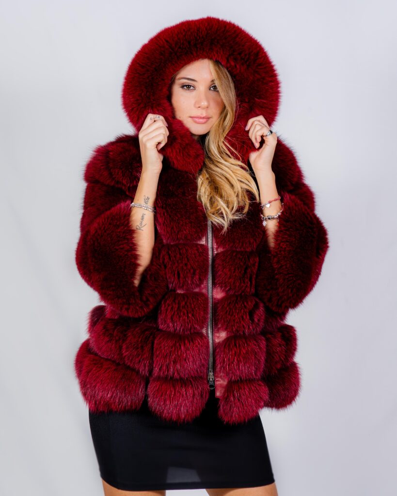 (image for) GIACCA VOLPE BORDEAUX MOD. G1172