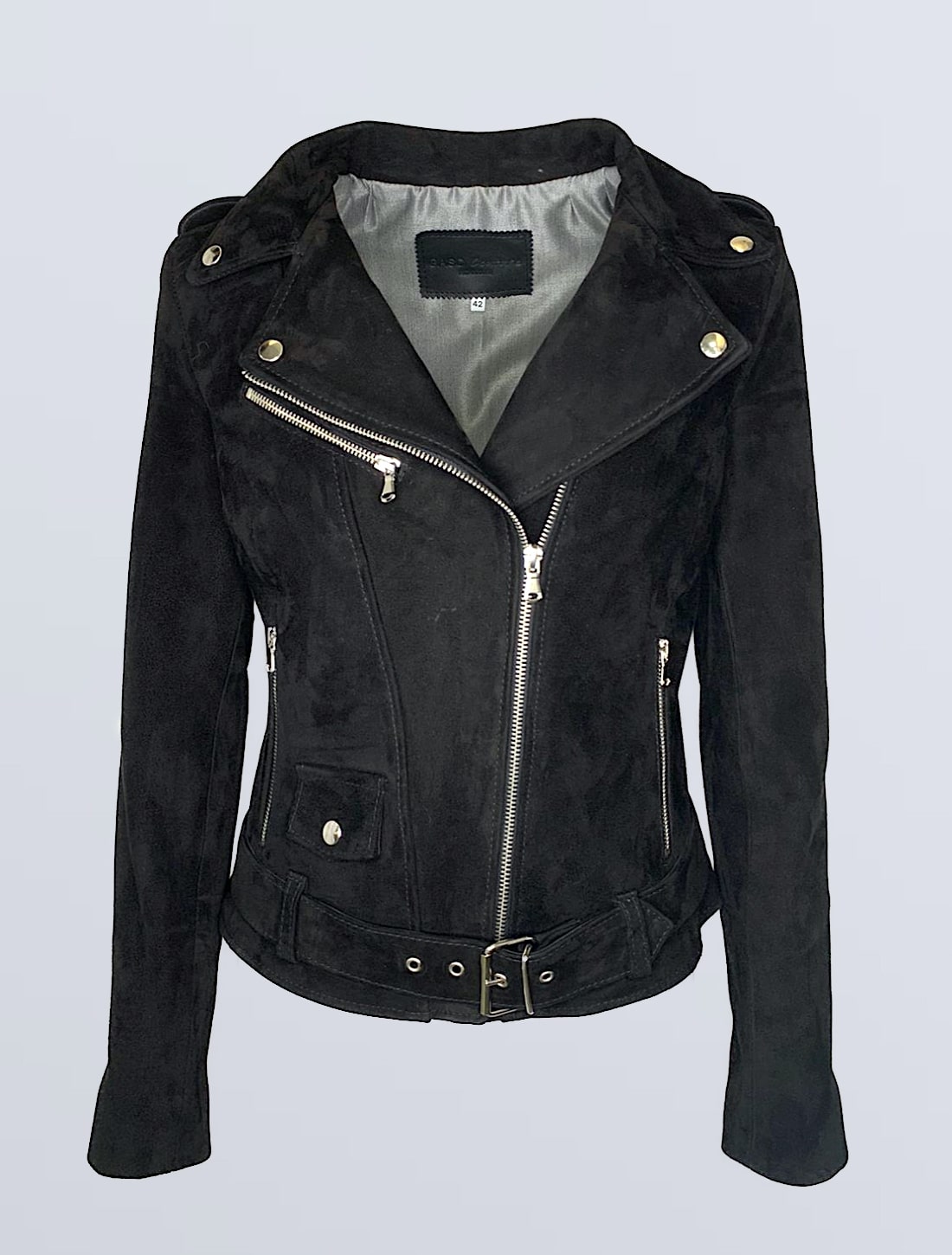 (image for) CHIODO CAMOSCIO DONNA NERO MOD. BEYONCE’
