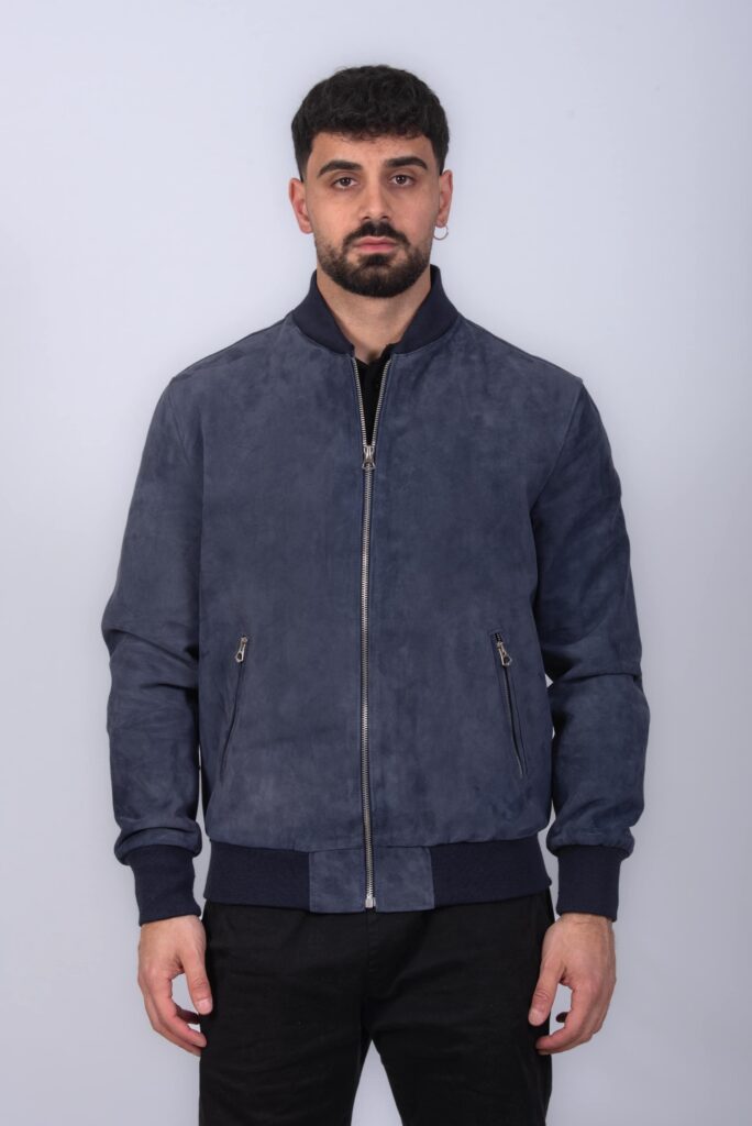 (image for) BOMBER CAMOSCIO UOMO LAVAGNA MOD. 501