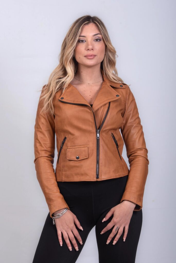 (image for) CHIODO IN PELLE DONNA CUOIO MOD. FERRAGNI